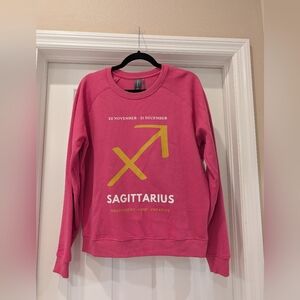 Anthropology Crew Neck Sagittarius Sweatshirt Size Small